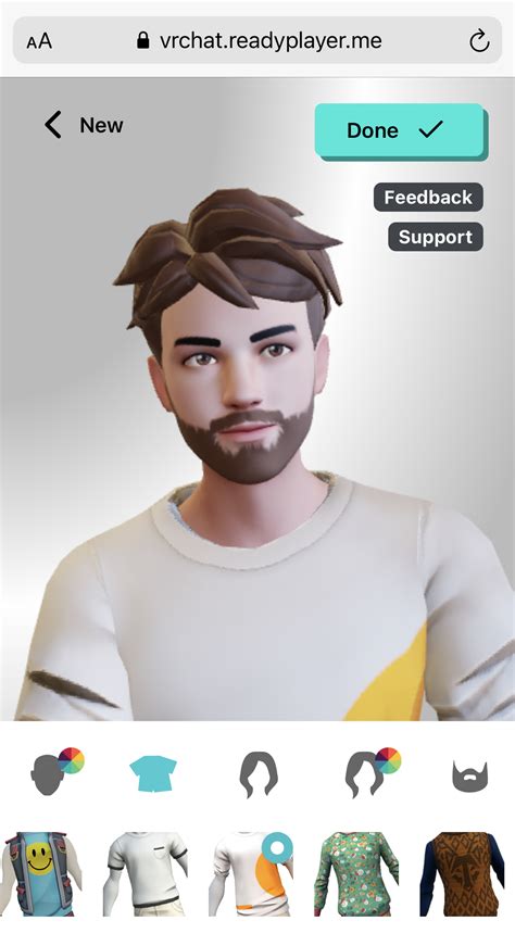 readyplayer me vrchat|make your own avatar vrchat.